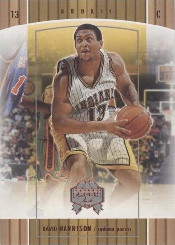 2004-05 Skybox Fresh Ink - David Harrison #104