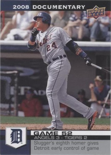 2008 Upper Deck Documentary - Miguel Cabrera #1602