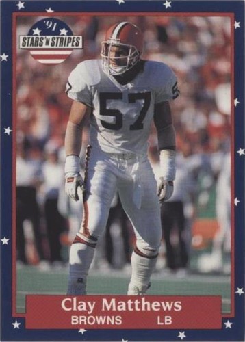 1991 Stars 'n Stripes Clay Matthews #12