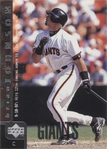1998 Upper Deck - Brian Johnson #503