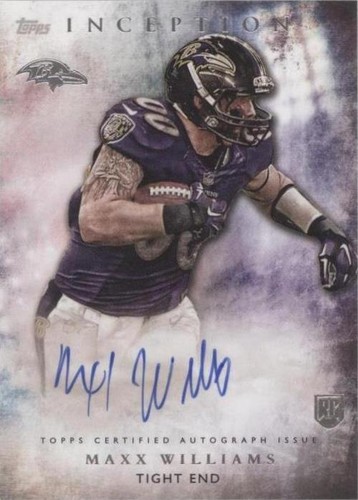 2015 Topps Inception Maxx Williams #RA-38