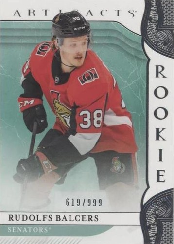 2019-20 Upper Deck Artifacts - Rudolfs Balcers #162