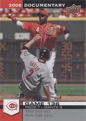 2008 Upper Deck Documentary - Brandon Phillips #4014