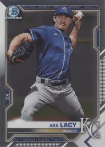 2021 Bowman Chrome - Asa Lacy #BCP-194