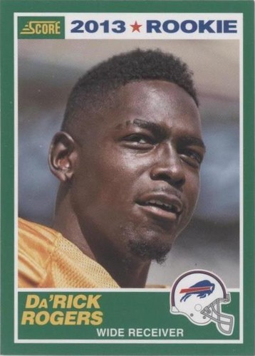 2013 Score Da'Rick Rogers #354