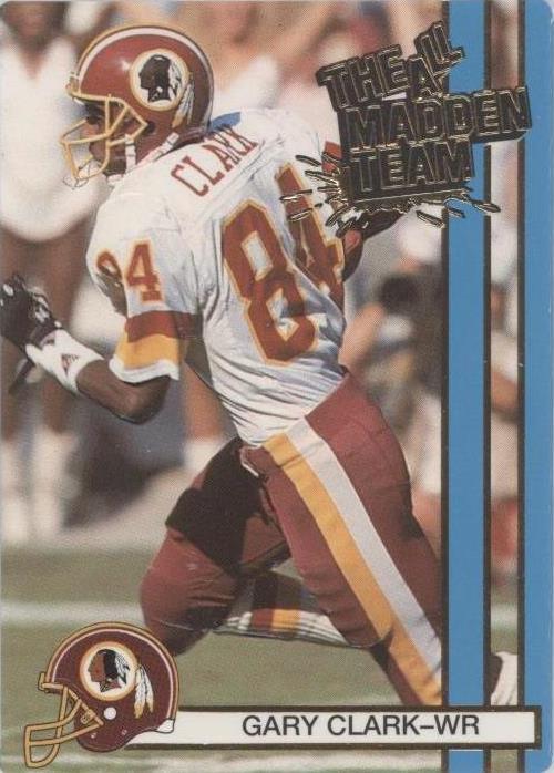 1990 Action Packed The All-Madden Team Gary Clark #29