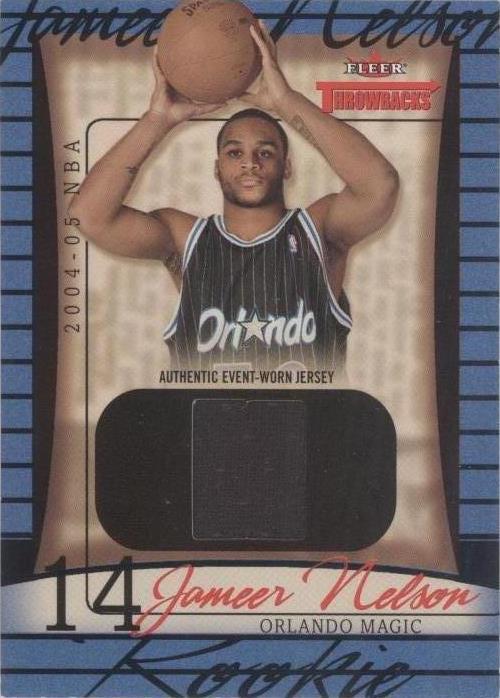 2004-05 Fleer Throwbacks - Jameer Nelson #93