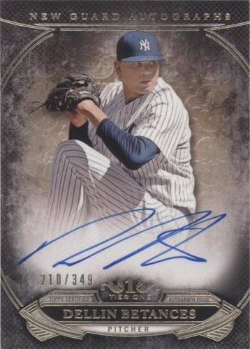 2015 Topps Tier One - Dellin Betances #NGA-DBE