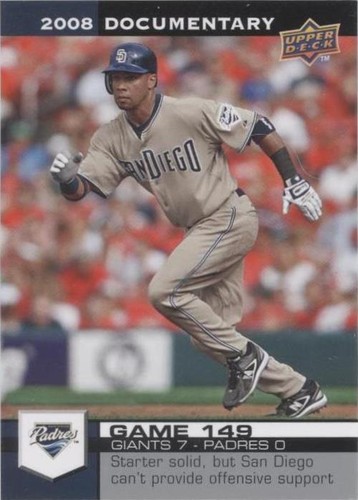 2008 Upper Deck Documentary - Jody Gerut #4507