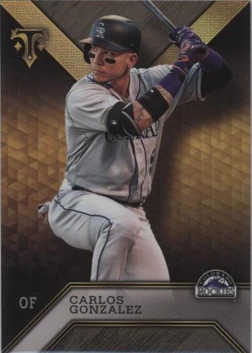 2016 Topps Triple Threads - Carlos Gonzalez #88
