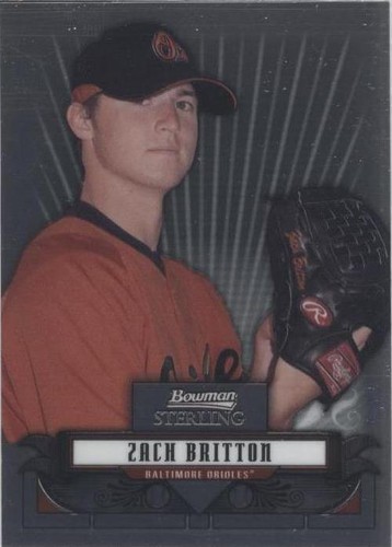 2008 Bowman Sterling - Zach Britton #BSP-ZB
