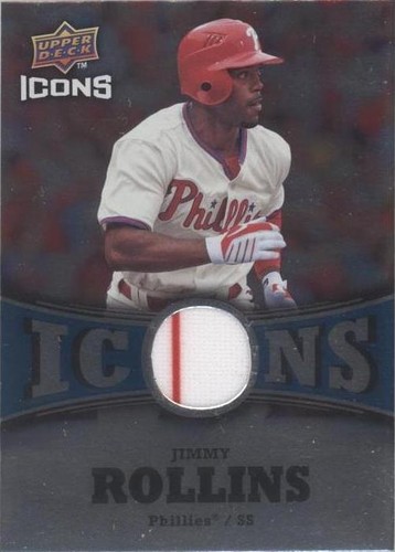 2009 Upper Deck Icons - Jimmy Rollins #IC-JR