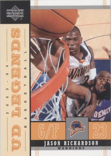 2003-04 Upper Deck UD Legends - Jason Richardson #24
