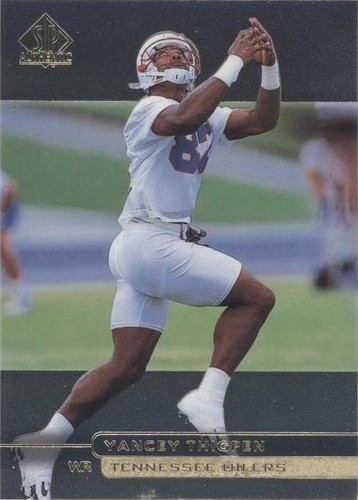 1998 SP Authentic Yancey Thigpen #123