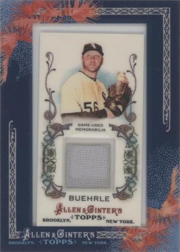 2011 Topps Allen & Ginter's - Mark Buehrle #AGR-MB