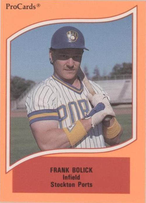 1990 ProCards A & AA Minor League Stars - Frank Bolick #152