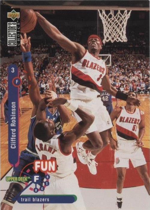 1995-96 Upper Deck Collector's Choice - Clifford Robinson #187