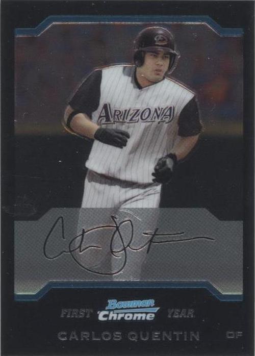 Bowman Chrome 2004 - Carlos Quentin #202
