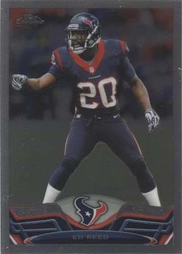 2013 Topps Chrome Ed Reed #34