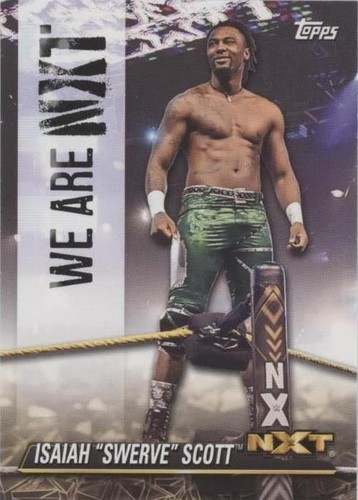 2021 Topps WWE NXT - Isaiah "Swerve" Scott #NXT-22