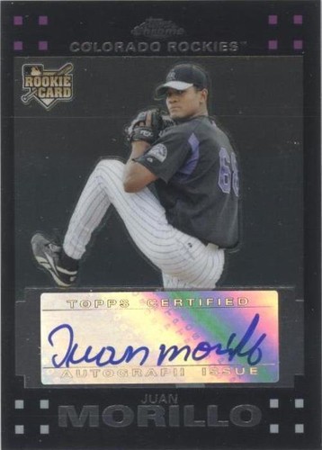 2007 Topps Chrome - Juan Morillo #356