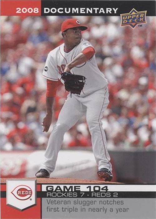 Documental Upper Deck 2008 - Edinson Volquez #3112