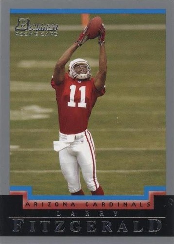 2004 Bowman Larry Fitzgerald #125