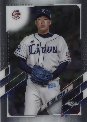 2021 Topps Japanese NPB League Tatsushi Masuda Seibu Lions