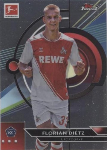 2022-23 Topps Finest Bundesliga Florian Dietz #77