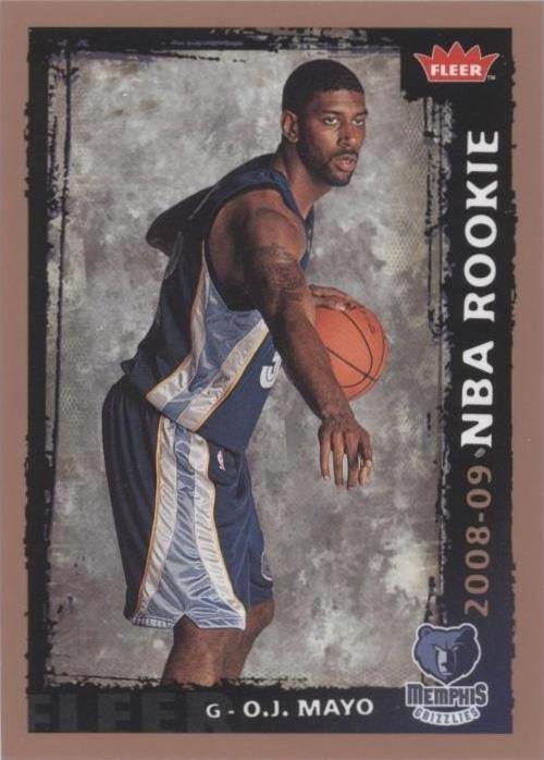 2008-09 Fleer - O.J. Mayo #203