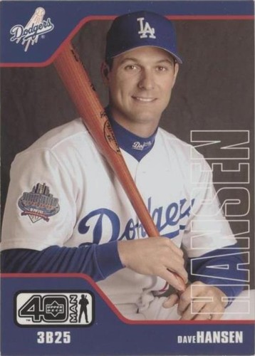2002 Upper Deck 40 Man - Dave Hansen #696