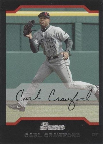 2004 Bowman - Carl Crawford #56