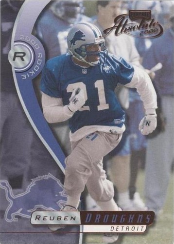 2000 Playoff Absolute Reuben Droughns #187