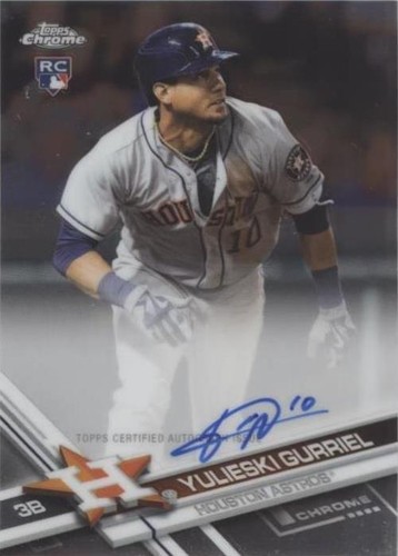 2017 Topps Chrome - Yuli Gurriel #RA-YG
