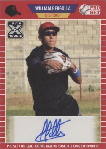 2021 Leaf Pro Set Baseball Blaster - William Bergolla #PS-WB2