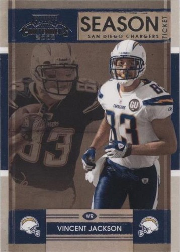 2008 Playoff Contenders Vincent Jackson #81