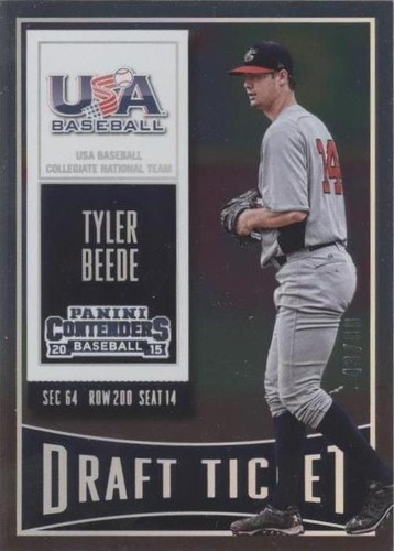 2015 Panini Contenders - Tyler Beede #58