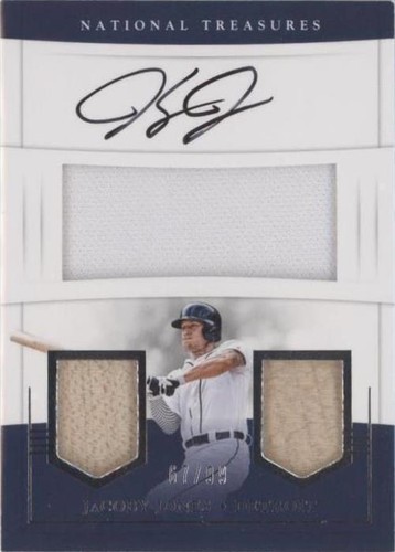 2017 Panini National Treasures - Jacoby Jones #PCS-JJ