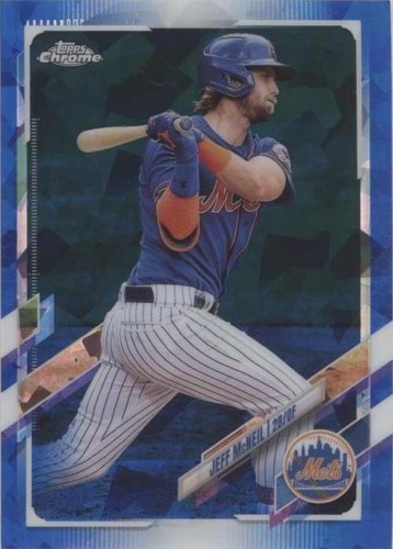 2021 Topps Chrome Sapphire Edition - Jeff McNeil #489