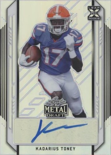 2021 Leaf Metal Draft Kadarius Toney #BA-KT2
