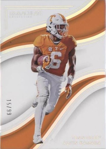 2023 Panini Immaculate Collection Collegiate Alvin Kamara #2