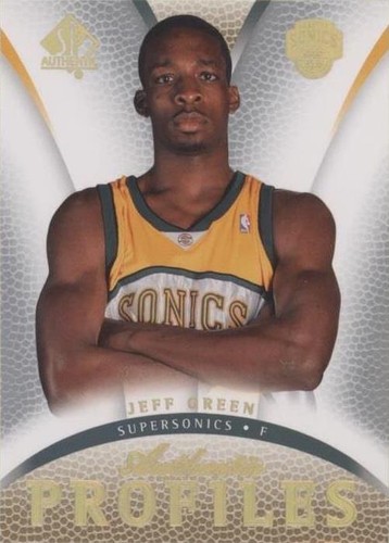 2007-08 SP Authentic - Jeff Green #AP-10