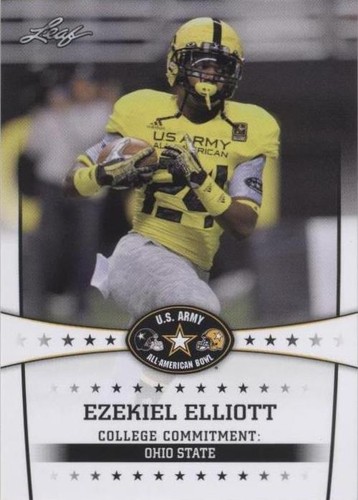 2013 Leaf U.S. Army All-American Bowl Ezekiel Elliott #31