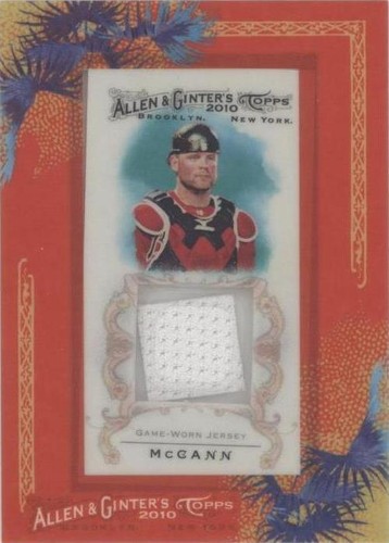 2010 Topps Allen & Ginter's - Brian McCann #AGR-BM