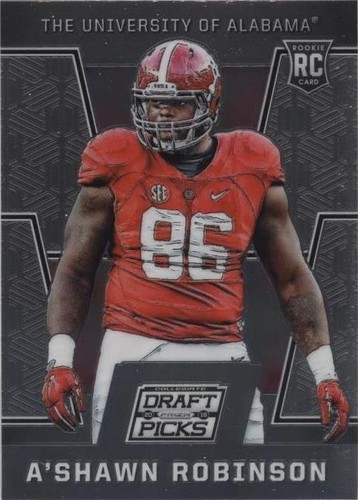 2016 Panini Prizm Collegiate Draft Picks A'Shawn Robinson #175