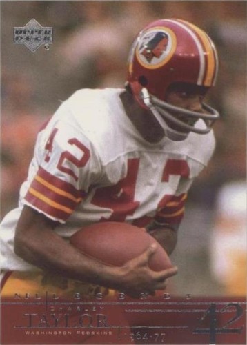2001 Upper Deck NFL Legends Charley Taylor #84