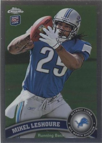 2011 Topps Chrome Mikel Leshoure #74