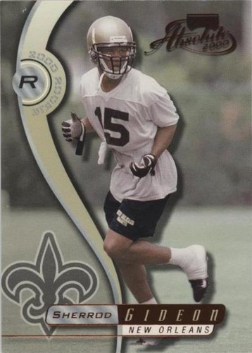 2000 Playoff Absolute Sherrod Gideon #170