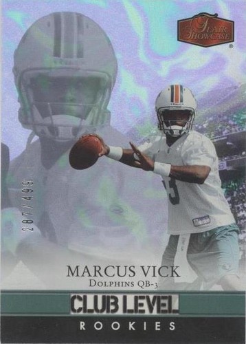 2006 Flair Showcase Marcus Vick #164