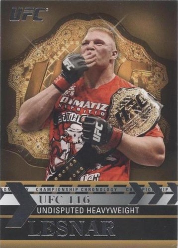 2011 Topps UFC Title Shot - Brock Lesnar #CC-17